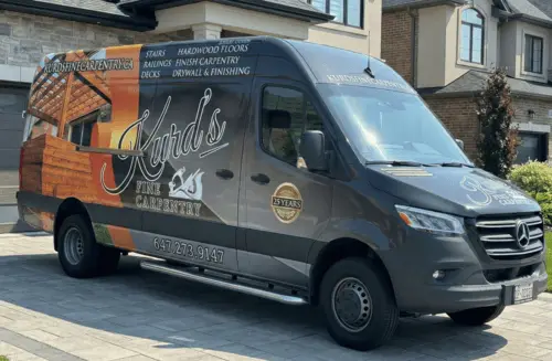 Kurd's Fine Carpentry Truck